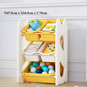 Kệ để đồ chơi cho bé đa năng kết hợp kệ để sách Babyviva