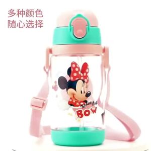 Frozen Kids Water Bottle 2in1 Straw+Direct Drink Interchangeable BPA-free 520ml