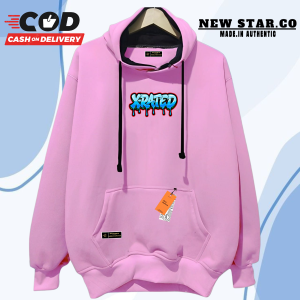 Hoodie Sweater Cowok Cewek Terbaru Oversize  Warna Mint List X-RATED Hodi Jumper Laki Perempuan Distro Bandung Brand  New Star.Co [COD]
