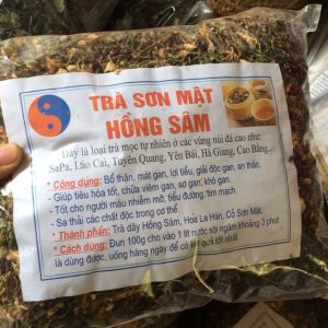 Combo 2kg trà sơn mật hồng sâm