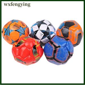 wxfengying ลูกฟุตบอลเป่าลมขนาดมินิ15ซม. ของเล่นสำหรับเด็ก2ชิ้นอะไหล่สำหรับฟุตบอลชายหาดปาร์ตี้ฤดูร้อน
