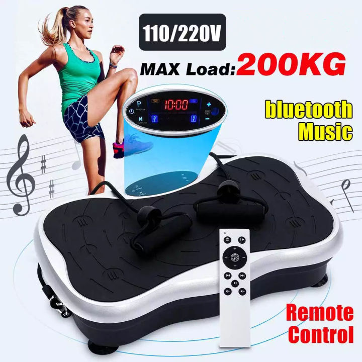 Body Vibration Machine Plate popular Platform Massager Fitness Slim with Bluetooth