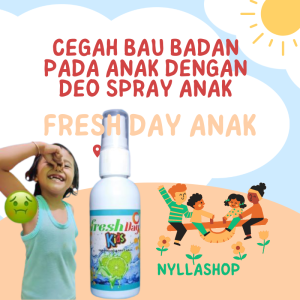 Deodorant Spray Anak Mengurangi Bau Badan Anak Dan Ketiak Anak  Bau Ketiak Anak Tawas  Bau Ketiak  deodorant anak deo anak