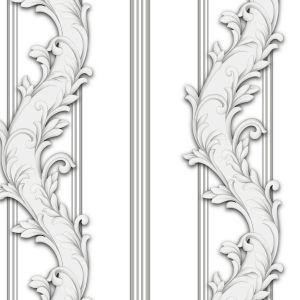 Wallpaper Dinding Bukan Stiker Motif Batik Salur Bahan Vinyl Timbul Bertekstur Tebal 53cm x 10m