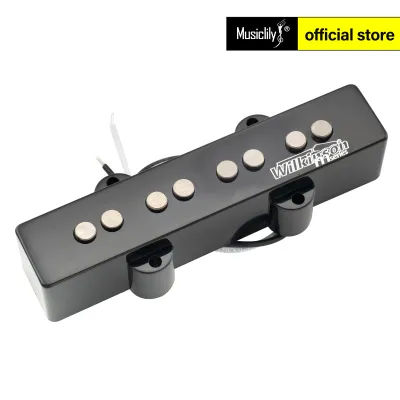 Wilkinson M-series WOJB Variable Gauss Vintage Tone Alnico 5 Magnet Single Coil Neck Pickup for 4-string Jazz Bass