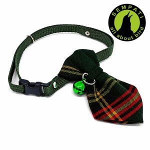 SEMPATI Kalung Kucing Premium Dasi Lonceng Bunyi Kring Tie Cat Collar Adjustable Bell Kalung Kucing Anjing Kelinci Monyet Lucu Anti Cekik Cosplay Kalung Baju Kostum Kucing Gaya Kantoran