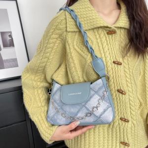 Túi đeo nách thông thường Túi xách phổ biến năm nay dành cho phụ nữ 2025 Mùa thu Linger Single Shoulder Bag Xu hướng đường phố