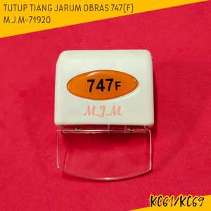 Set tutup obras atas siruba 747-F KC61+ pen dan siku  M.J.M-71920 / tutup tiang jarum Mesin Jahit Obras / pelindung mata mesin obras