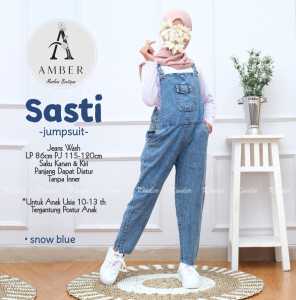 [Bisa Bayar Ditempat/ COD] Sasti / Diqwa jumpsuit kids by Amber uchi jumpsuit jeans anak perempuan 10 - 12 tahun gamis jeans anak perempuan tanggung baju kodok anak perempuan tanggung overall jeans anak perempuan best seller high quality