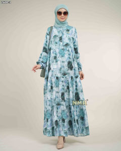 NMR Gamis Rayon Voil Digital Vol 2608-3