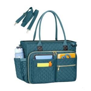 Teacher Toted Bag Work Laptop Bag with Cup HolderNurse Bag Professional Briefcases Business Computer Purses Handbag