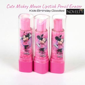 [MSIA SHIP] NOVELTY Hello Kitty & Mickey Mouse Lipstick Pencil Cute Eraser Pemadam Pensil Gincu Comel Doorgift Goodies Gift Birthday Kids Kindergarten Children Stationery Christmas Party Present Alat Tulis Murah Hadiah Kanak Budak Tadika 可爱 橡皮檫 胶擦 生日礼品礼物
