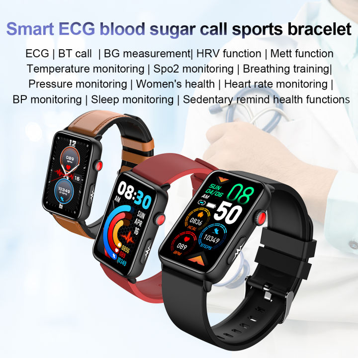 Jam Tangan Blood Sugar Smartwatch Jual Non-invasive Blood Glucose - Main Image