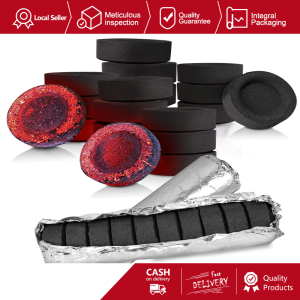 100 Pcs Smokeless Magic Charcoal Briquettes Barbecue Grills Charcoal Uling Odorless ulingCarbon