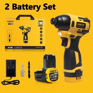 KEELAT KCID01 Cordless Impact Driver Brushless Screwdriver Drill 18V Power Tools for Home Repair