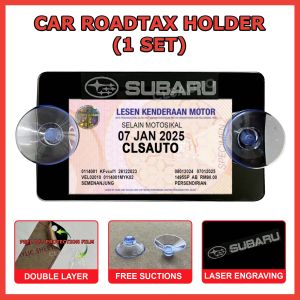 Car Roadtax Holder Accessories Pemegang Rotek Kereta Cover Casing Tempat Letak