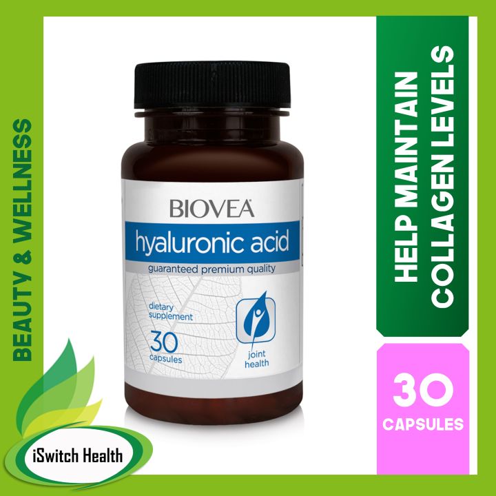Biovea Hyaluronic Acid (40mg) - 30 Capsules | Lazada PH