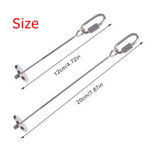 1/2/5Pcs Stainless steel Hanging Bird feeder Parrot fruit vegetable stick holder Foraging toy for cockatiel lovebirds accessories