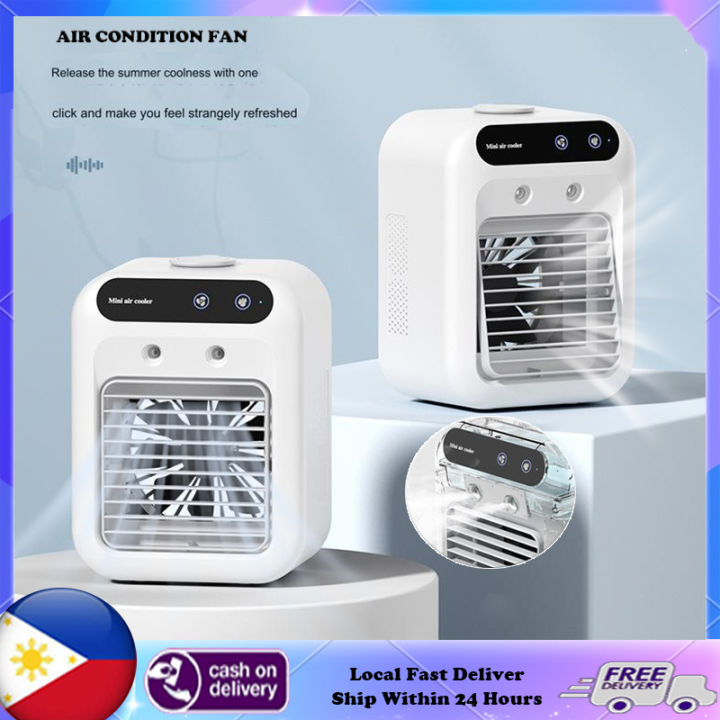 Small Ac Unit Portable Water Air-Conditioning Fan, 2023 New Mini