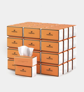 [SG STOCK] Cheerful Botare Facial Tissue 4 Ply Air-Cushion Technology 360 SHEETS