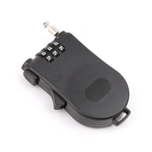 Retractable Wire Rope Password Lock Combination Coded Locker Outdoor Keyed Padlo