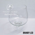 Bình Thủy Tinh Trồng Cây Thủy Sinh Dáng Ly To H32.5cm - Bể Cá Cảnh Brandy LCD Để Bàn Làm Việc Đẹp. 