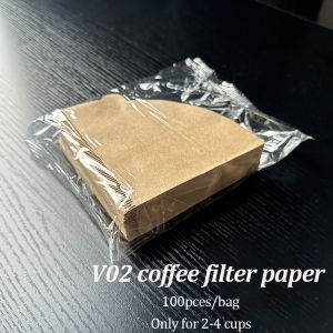 Coffee filter paper กระดาษกรองกาแฟ กระดาษดริปก้นแหลม