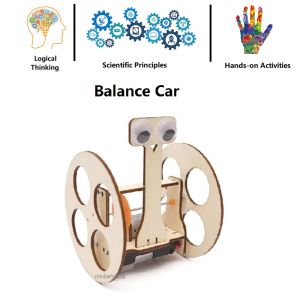 STEM DIY for Kids Educational Science Toy - DIY Balance Car Assembly Toys - Science Experiment Toys - Kids Science DIY