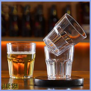 bluesea Acrylic Whiskey Cups Unbreakable Transparent Beer Cup Plastic Coffee Milk Breakfast Cup Spirit Drinkware Juice Tea Cup