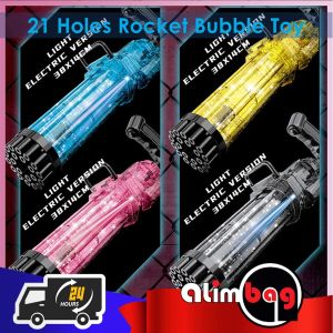 DM Electric Bubble Machine Gatling Bubble Gun Bubble Camera Children Automatic Bubble Blowing Toy Soap Water Outdoor Kids Toys