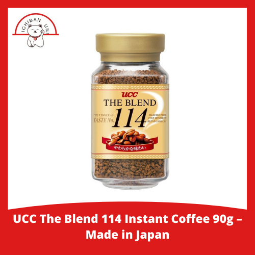 UCC The Blend 114 Instant Coffee 90g – Made in Japan | Lazada PH