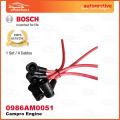 Proton Gen 2 / Persona / Satria Neo / Exora / Waja Car Campro Engine Ignition Leads Spark Plug Cable Bosch M051. 