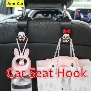 Ann-Car Creative Car Seat Truck Coat Back Hooks Organizer Universal Headrest Mount Storage Holder