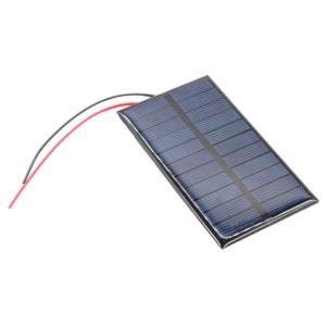 Solar Plate Cell With Wire 5V 120mA 0.8W Small Cell Module Polysilicon Board Charging Panel Portable Solar Plate