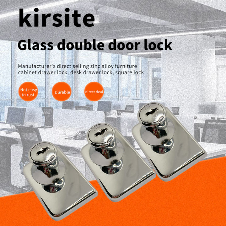 YM116 series zinc alloy glass double door lock glass door lock
