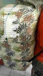 Tas laundry loundry besar bag jumbo kain kanvas jeans tebal kuat anti jebol