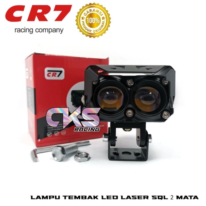Lampu Tembak Laser LED D3 SQL 2 Mata