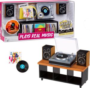 MGAs Miniverse Real Music Record Player Real WorkingVinyl Player Beethoven 5th Classical Rock Remix Gift 8+