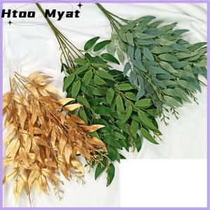 tantuoye artificial leaves bouquet willow wedding backdrop faux foliage home decor