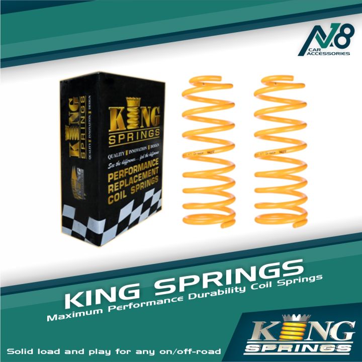 King Springs Progressive Coil Spring Mitsubishi Montero non load