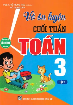 Sách - Vở Ôn Luyện Cuối Tuần Toán 3 (Tập 1) - HA