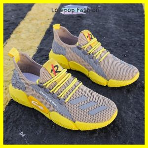 Lollipop Fashion 💝 Ready Stock 💝 Musico Fashionable Sneaker Summer Breathable Men Running Shoes Casual Style