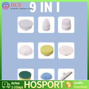 【HCS】Electric Spin Scrubber with Adjustable Extension Handle Household Cleaning Brush Cordless Shower Scrubber for Tile Floor