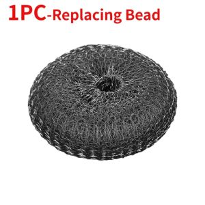 แปรงขัดทำความสะอาดจานกระทะทำครัวสำหรับขัดล้างทำความสะอาดได้ดีขนโลหะเบ็ดตกปลาเรืองแสงแปรงขัดหม้อหม้อหูจับยาว