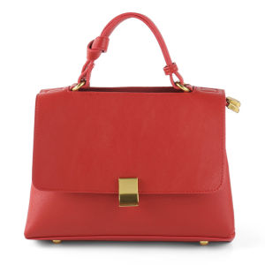 Cross-Border 2024 New simple solid color handbag with crossbody strap elegant double-compartment single-shoulder womens bag versatile and large capacity