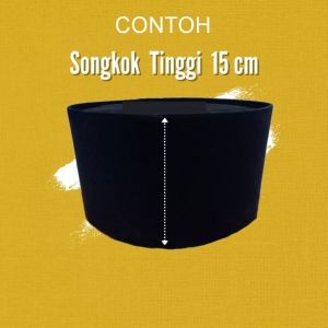 Songkok Kopiah PECI HIJAU Tinggi 15 Cm harga langsung dari produsen Berkualitas