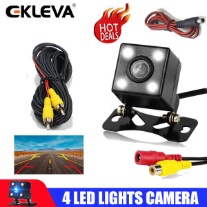 Ekleva Camera quan sát phía sau xe ô tô Phổ 12/8/4 LED / AHD nhìn trong đêm Sao Lưu Bãi Đậu Xe camera lùi Không Thấm Nước 170 góc rộng HD Màu Sắc Hình Ảnh