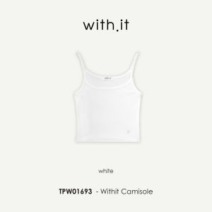 Witihit basic cropped camisole สายเดี่ยวทรงครอป - TPW01693