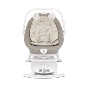[Joie] Sansa™ 2in1 Infant Bouncer & Rocker - Multi-Position Recline Lullabies Birth to 9kg (Portrait / Cosmo Tan)