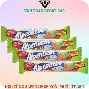 Kẹo cứng ALPENLIEBE hương xoài nhân muối ớt thỏi 26g